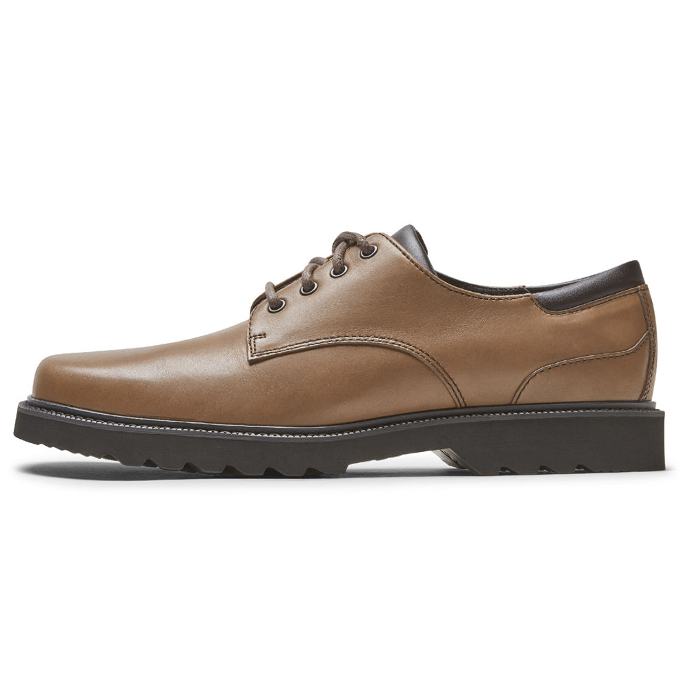 Rockport Mens Oxfords Dark Brown - Northfield Waterproof - UK 829-GBASUE